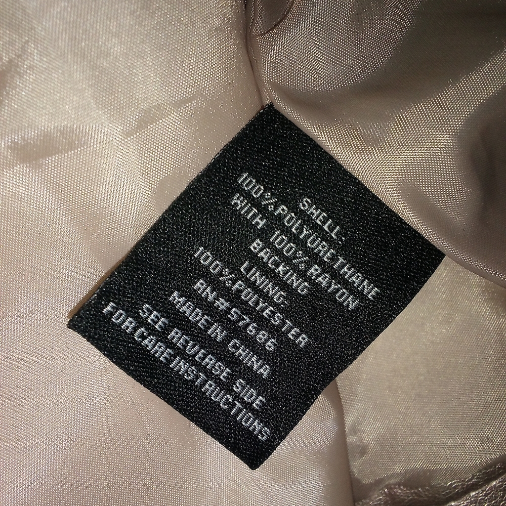 Faux leather jacket - Picture 5 of 6